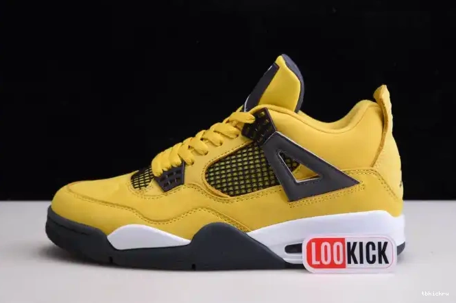 Rep TBK Lightning Air Jordan Retro 4 CT8527-700 0605